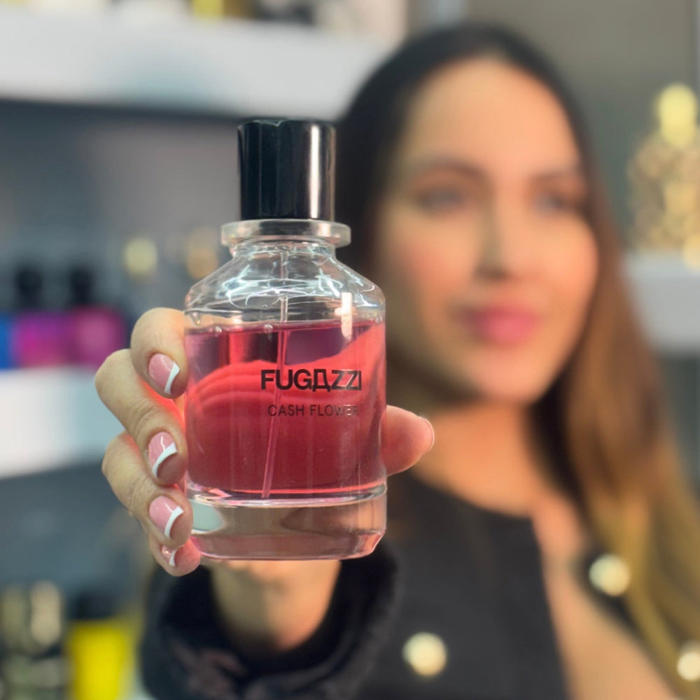 Fugazzi Cash Flower Extrait de Parfum fragancia femenina floral ambarada
