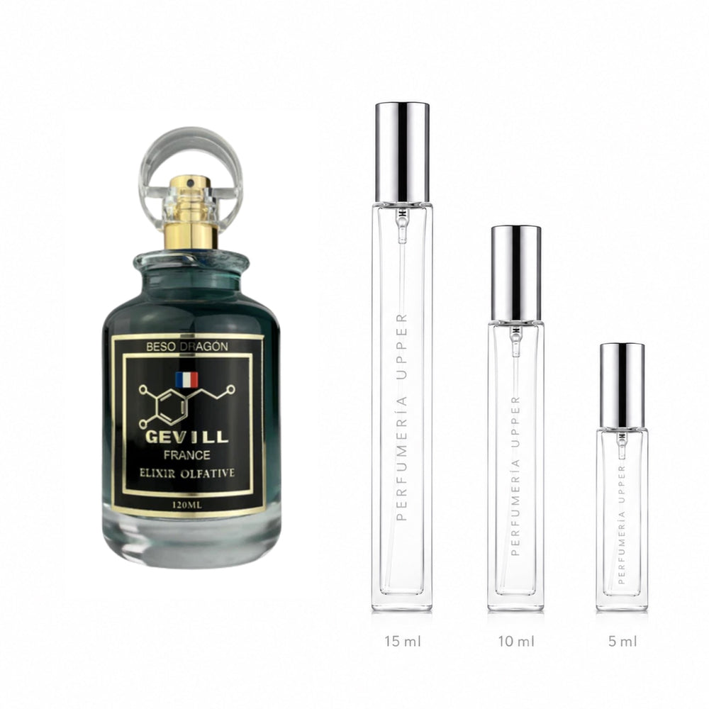 Gevill France Beso Dragon Elixir de Parfum decant original unisex Perfumería Upper
