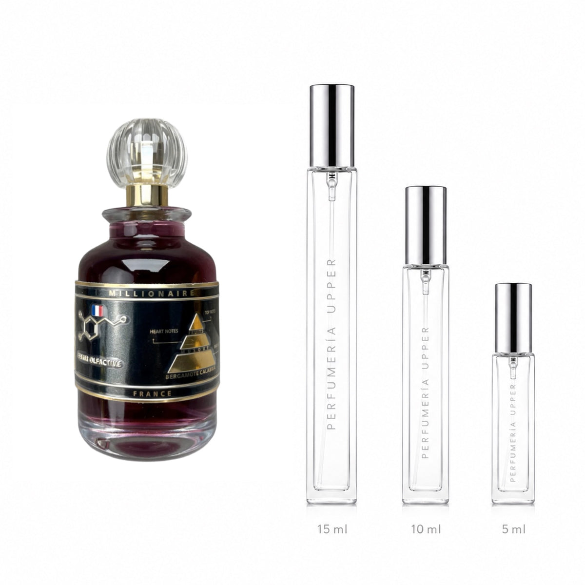 Gevill France Millionaire Elixir de Parfum decant original unisex Perfumería Upper