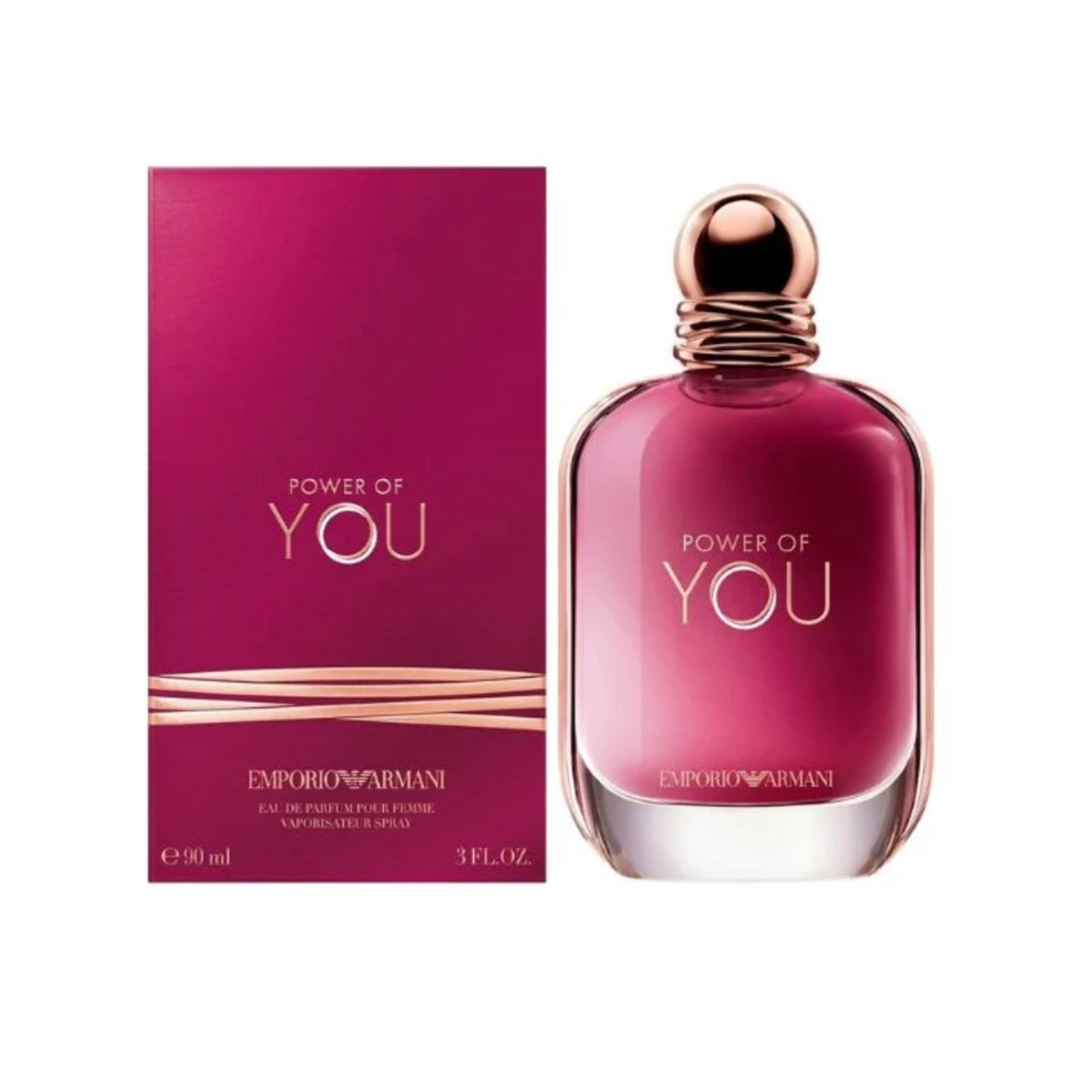Giorgio Armani Power Of You Mujer original caja del perfume
