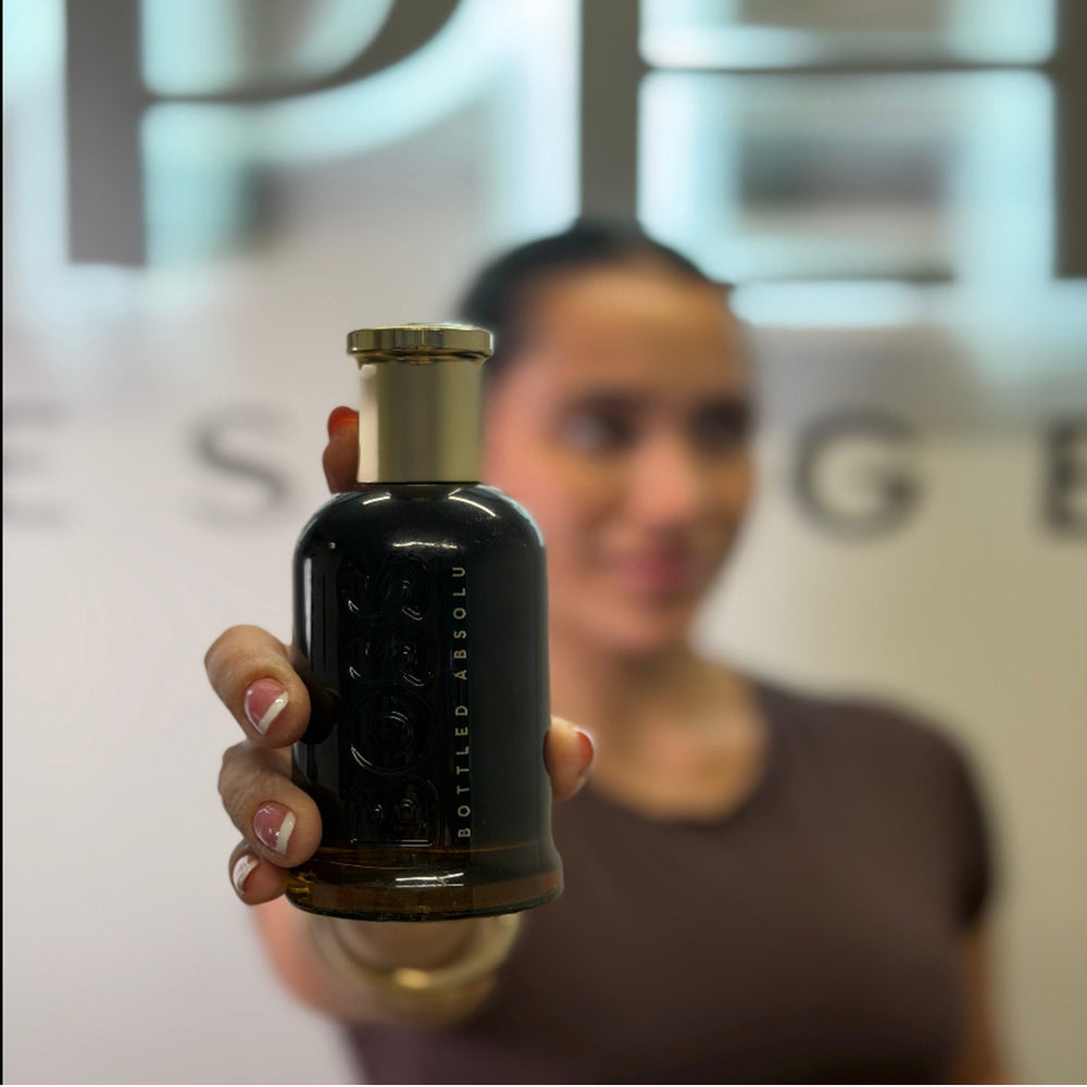 Hugo Boss Bottled Absolu Parfum Intense fragancia masculina amaderada y cálida