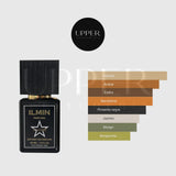 Notas olfativas de Ilmin Il Voss Extrait de Parfum con mandarina, bergamota, vainilla, pimienta negra, jazmín, ámbar, cedro y musgo