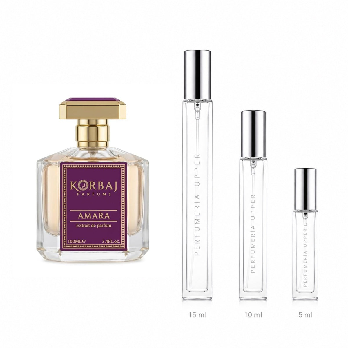 Korbaj Amara Extrait de Parfum decant original mujer