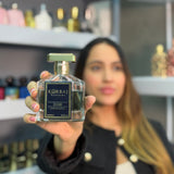 Korbaj Emir Extrait de Parfum Unisex, fragancia cítrica, frutal, dulce y almizclada