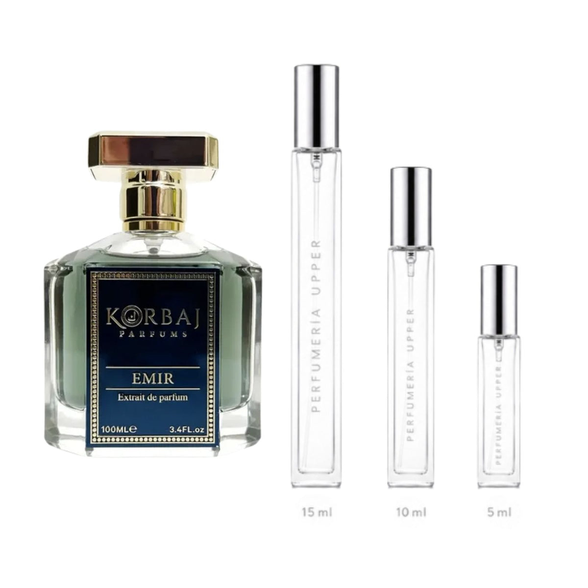 Korbaj Emir Extrait de Parfum decant original Unisex Perfumería Upper