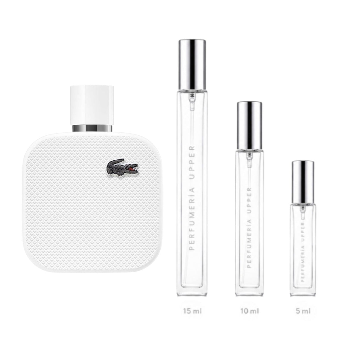 Lacoste L.12.12 Blanc Eau de Parfum decant original Hombre Perfumería Upper