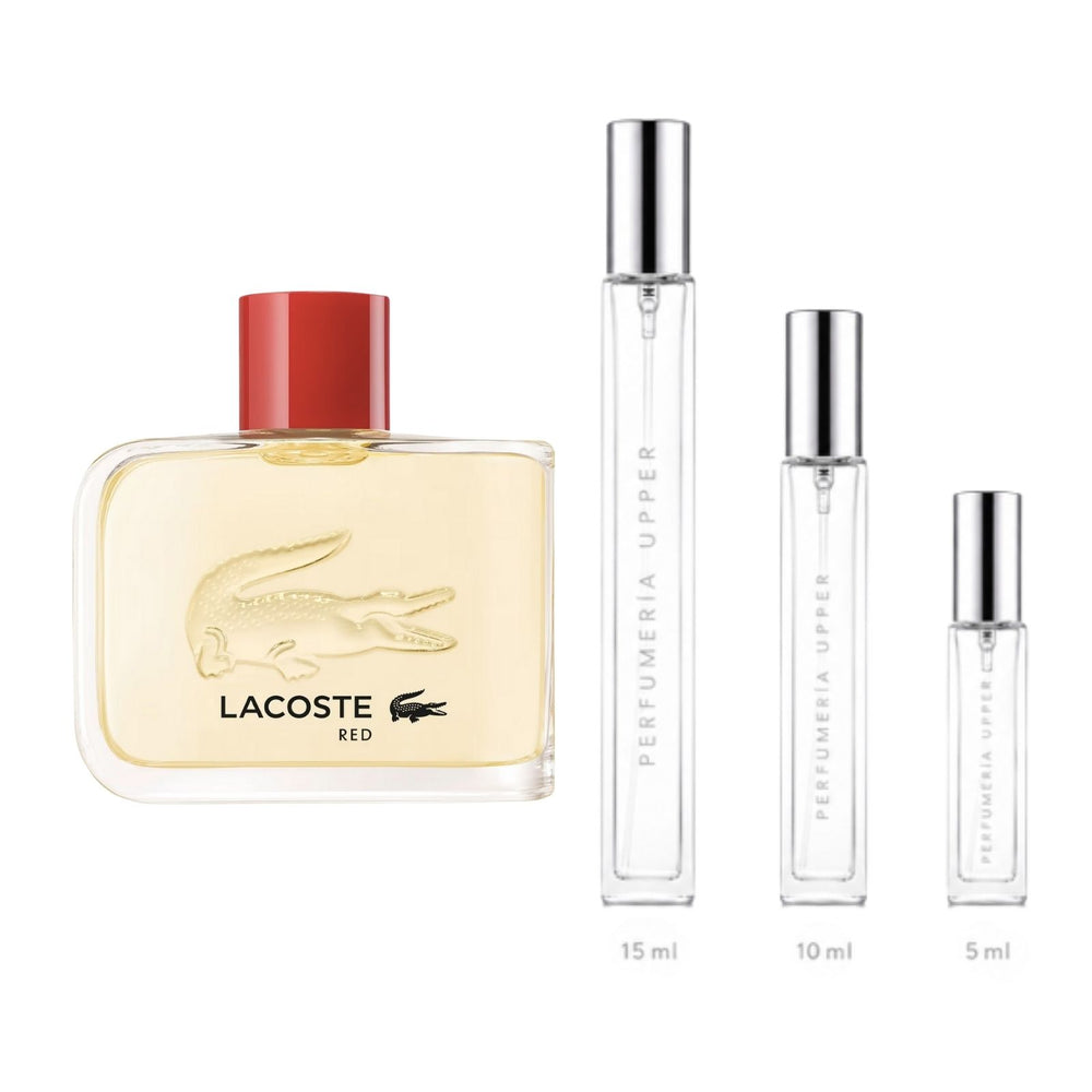 Lacoste Red Eau de Toilette decant original Hombre Perfumería Upper
