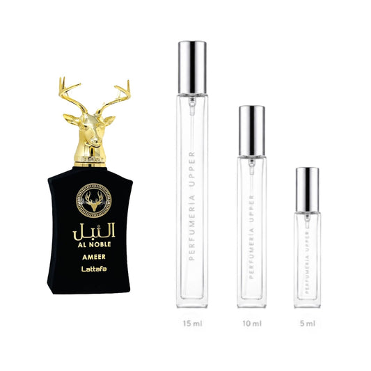 Lattafa Al Noble Ameer EDP decant original unisex Perfumería Upper