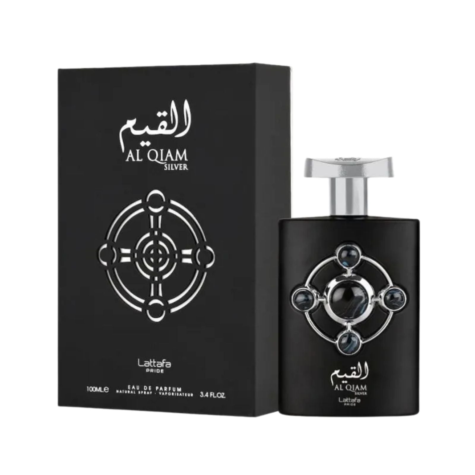 Lattafa Al Qiam Silver Eau de Parfum 100 ml unisex caja original