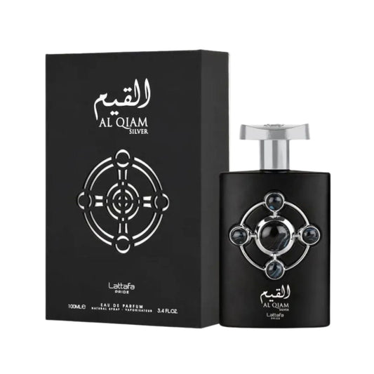Lattafa Al Qiam Silver Eau de Parfum 100 ml unisex caja original