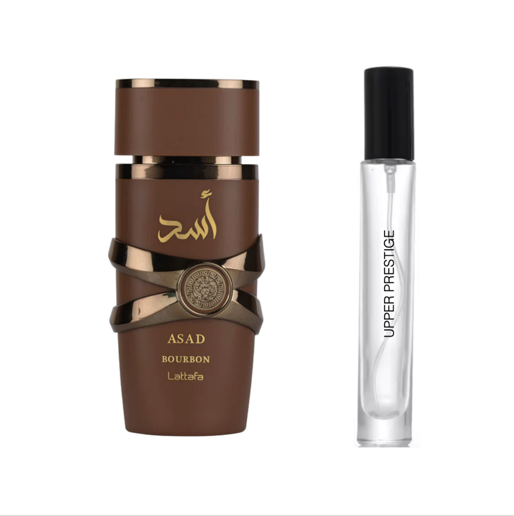 Lattafa Asad Bourbon Eau de Parfum decant 10 ml original hombre