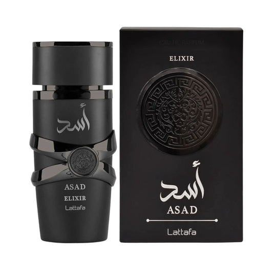 Lattafa Asad Elixir Eau de Parfum 100 ml hombre caja original