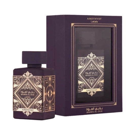 Lattafa Bade’e Al Oud Amethyst Eau de Parfum 100 ml unisex caja original
