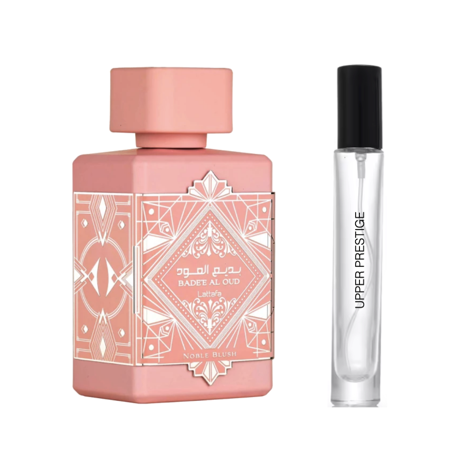 Lattafa Badee Al Oud Noble Blush Eau de Parfum decant 10 ml original mujer