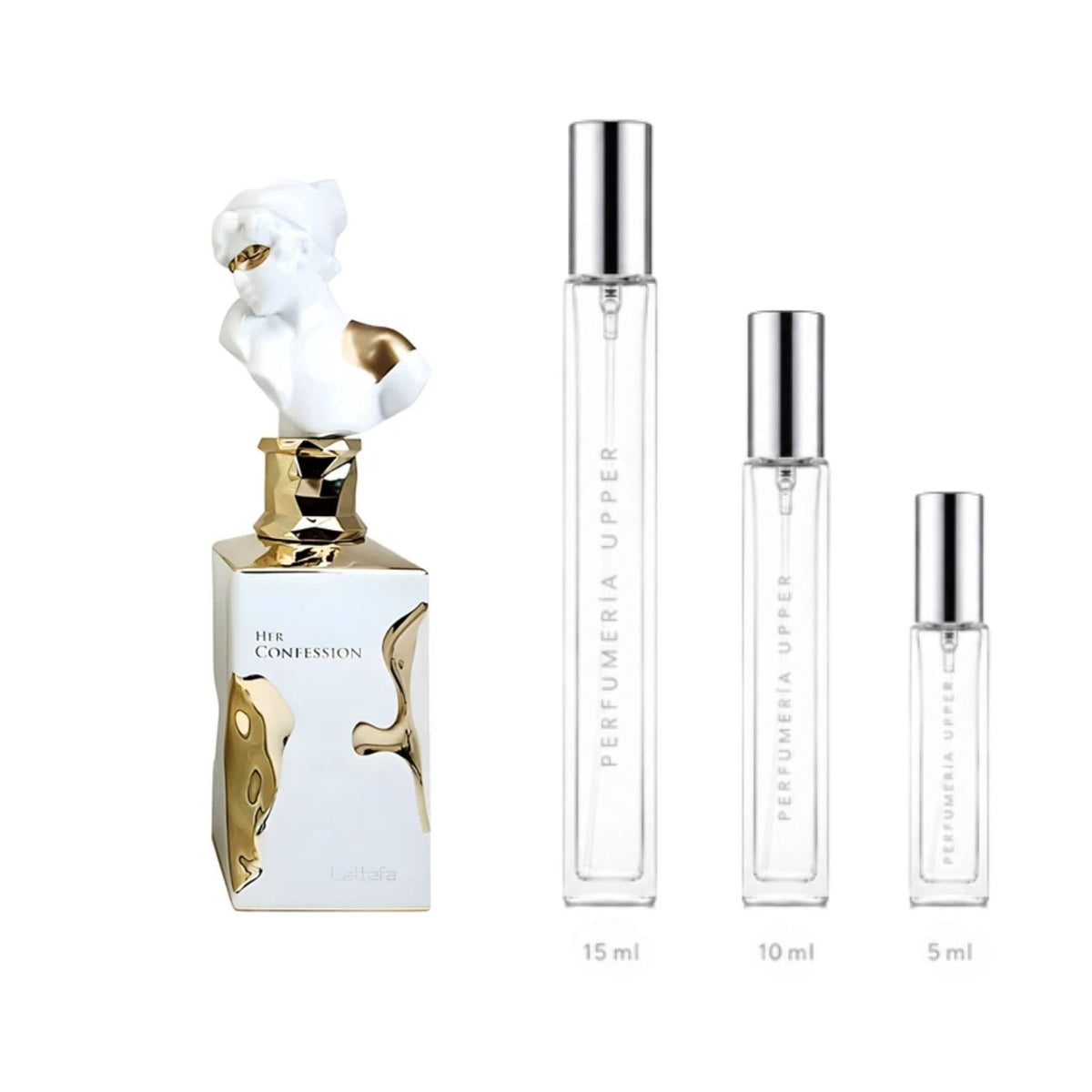 Lattafa Her Confession EDP Mujer, fragancia floral blanca, dulce, avainillada y especiada
