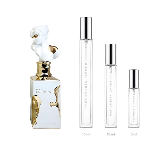 Lattafa Her Confession EDP Mujer, fragancia floral blanca, dulce, avainillada y especiada