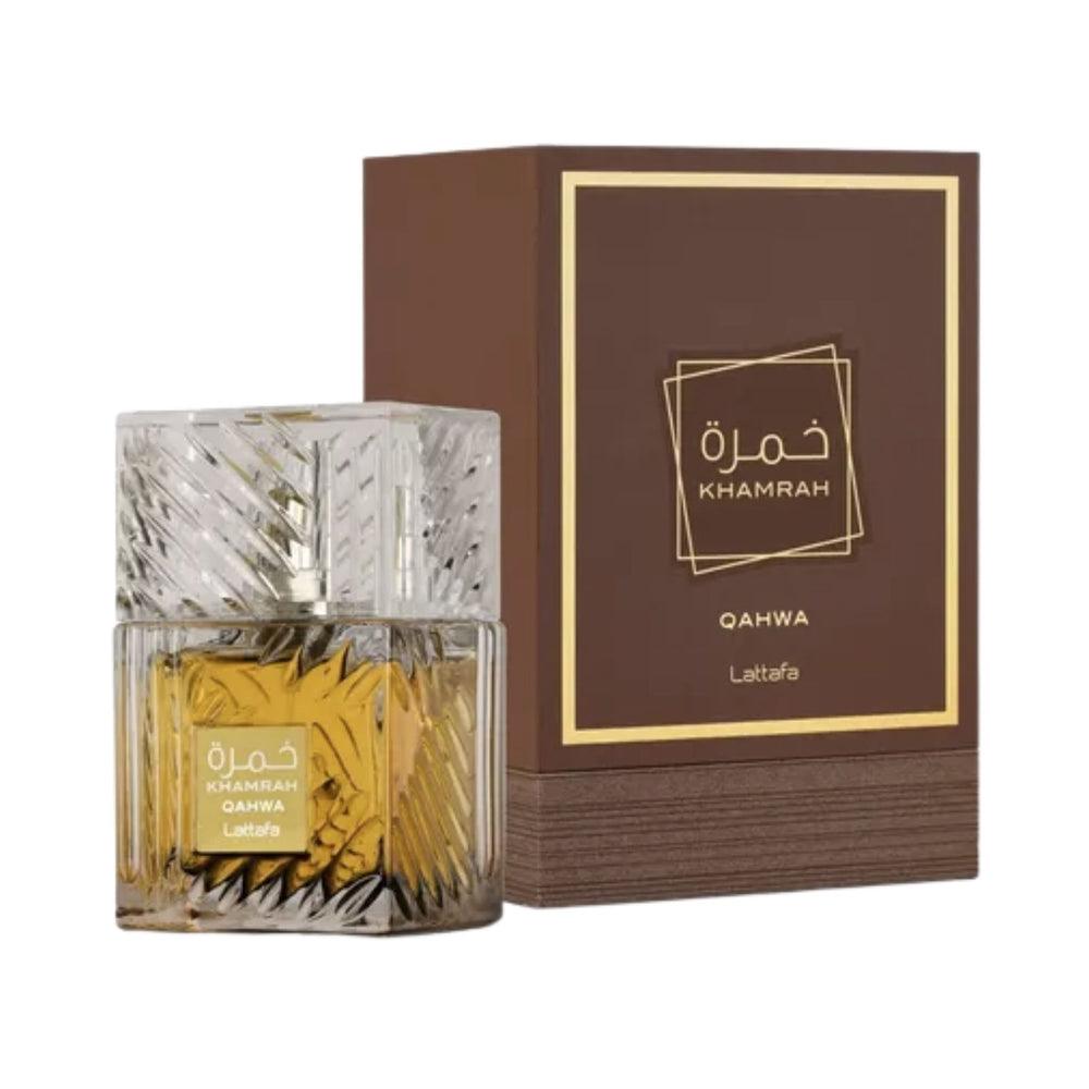 Lattafa Khamrah Qahwa EDP 100 ml Unisex caja original