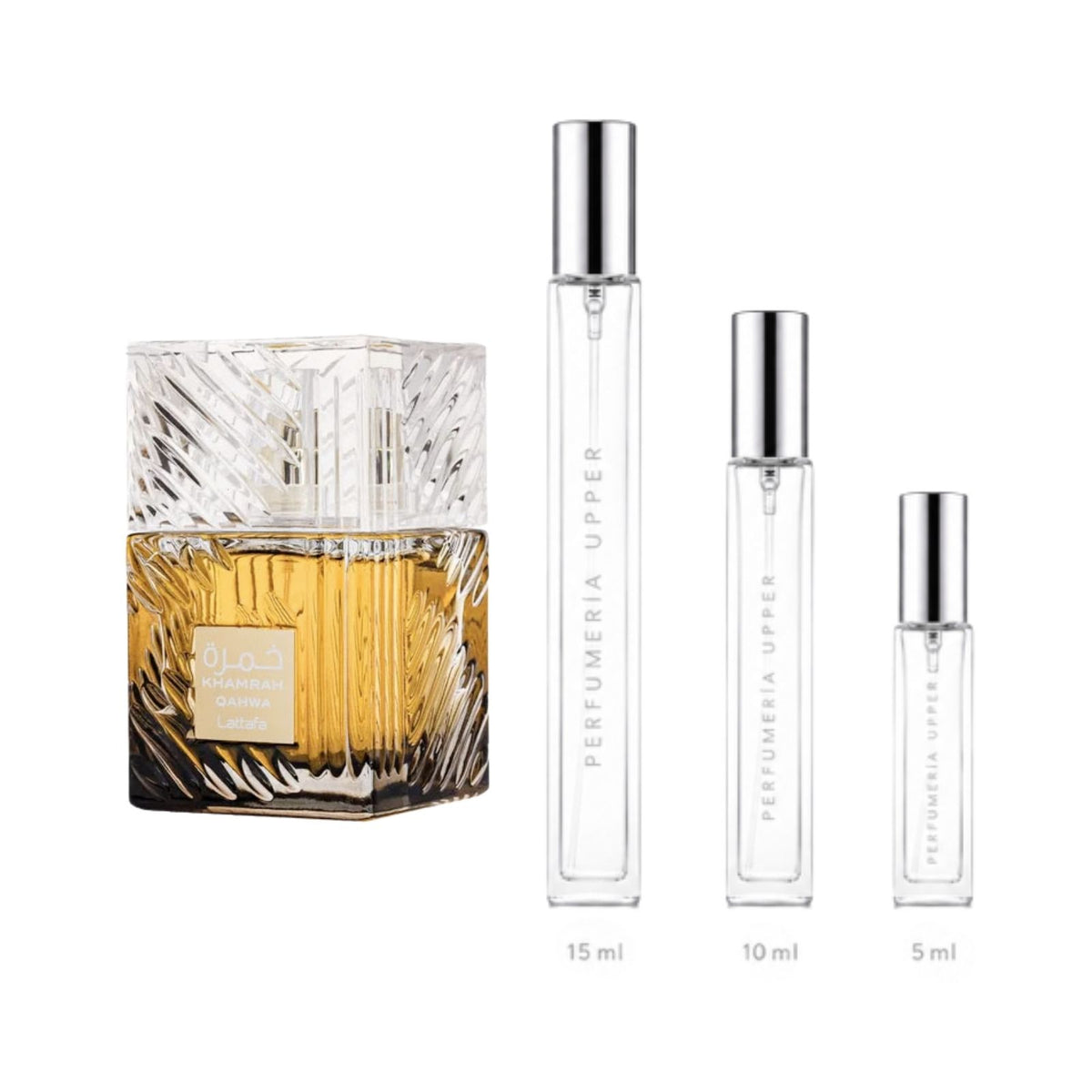 Lattafa Khamrah Qahwa EDP decant original Unisex Perfumería Upper