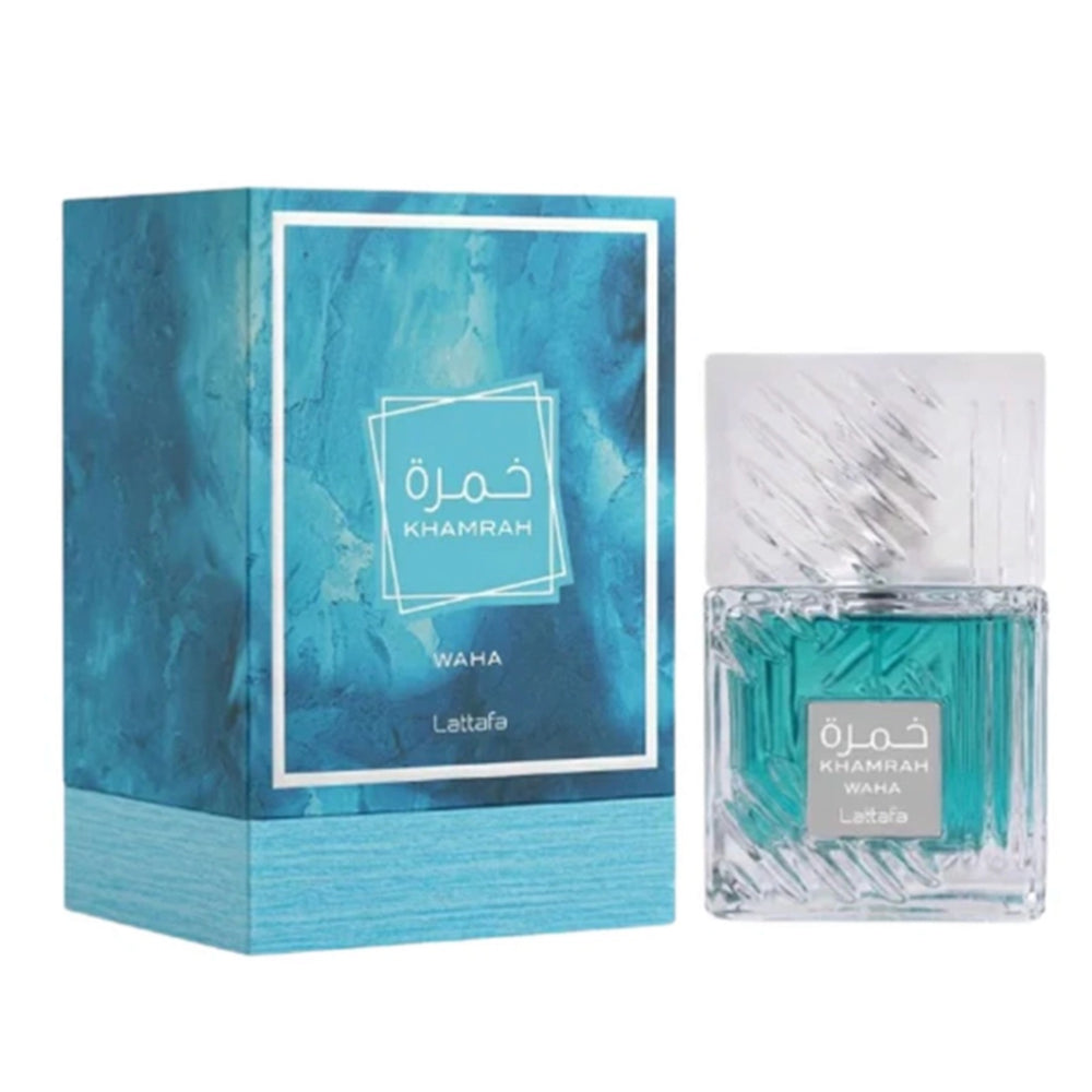 Lattafa Khamrah Waha Eau de Parfum unisex caja original en Colombia