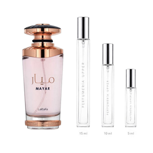 Lattafa Mayar EDP decant original Mujer Perfumería Upper