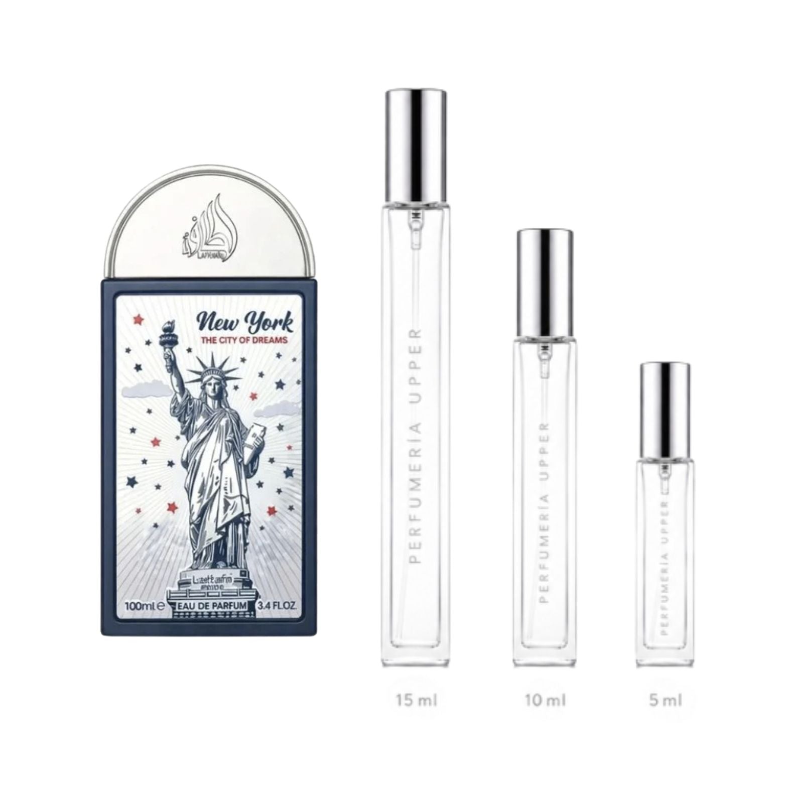 Lattafa Pride New York The City of Dreams EDP decant original Unisex Perfumería Upper