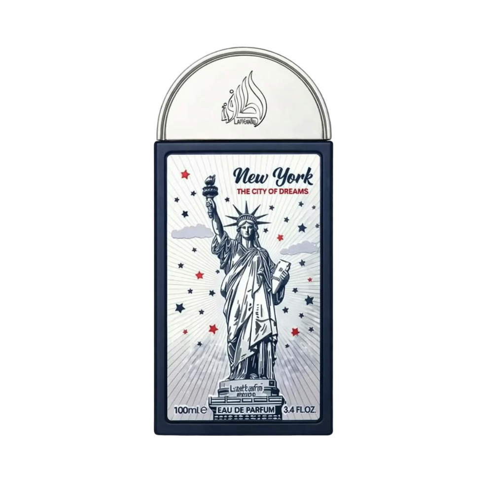 Lattafa New York The City Of Dreams Eau De Parfum unisex frasco original