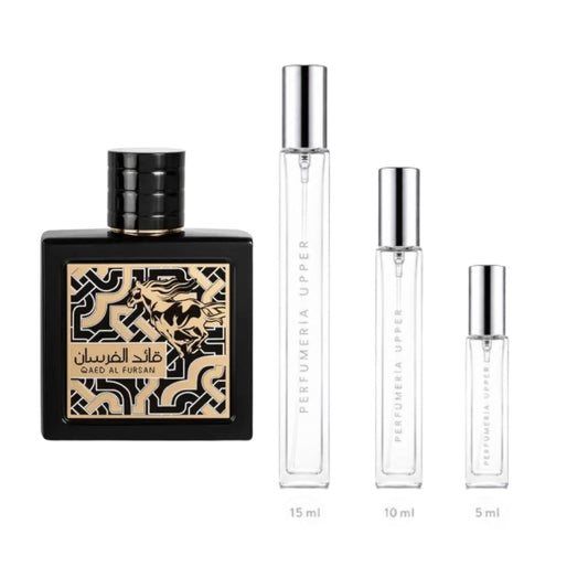 Lattafa Qaed Al Fursan EDP decant original Unisex Perfumería Upper
