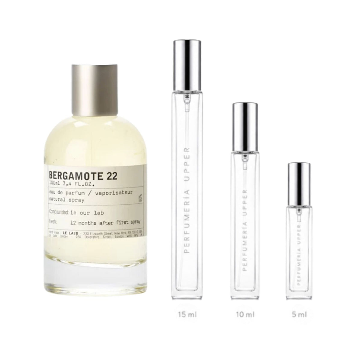 Le Labo Bergamote 22 EDP decant original Unisex Perfumería Upper