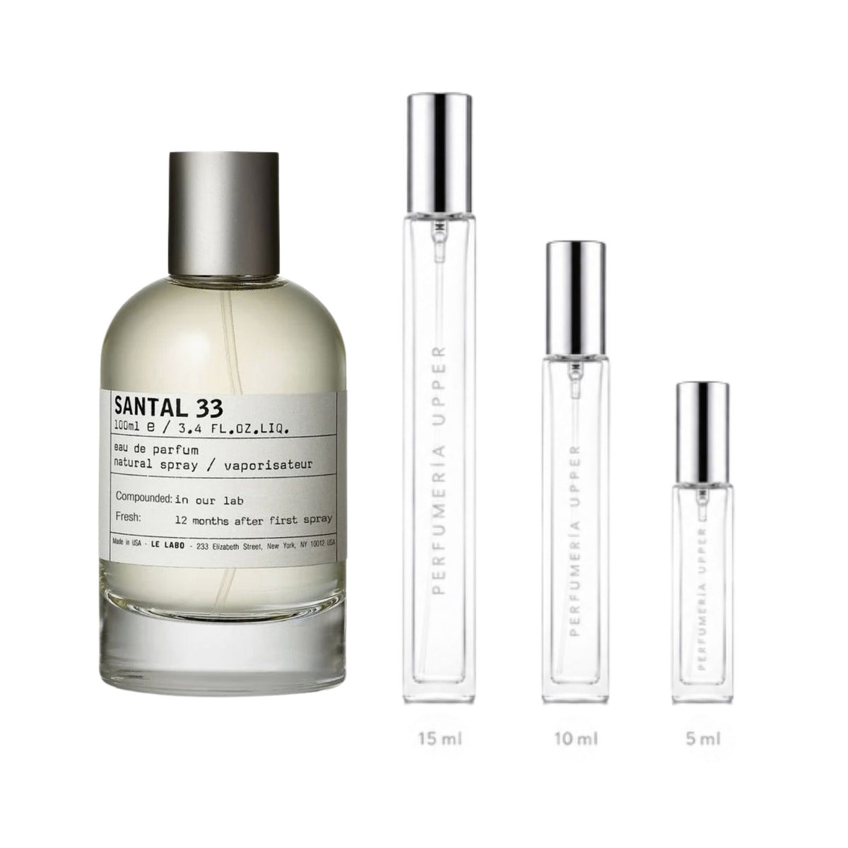 Le Labo Santal 33 EDP decant original Unisex Perfumería Upper