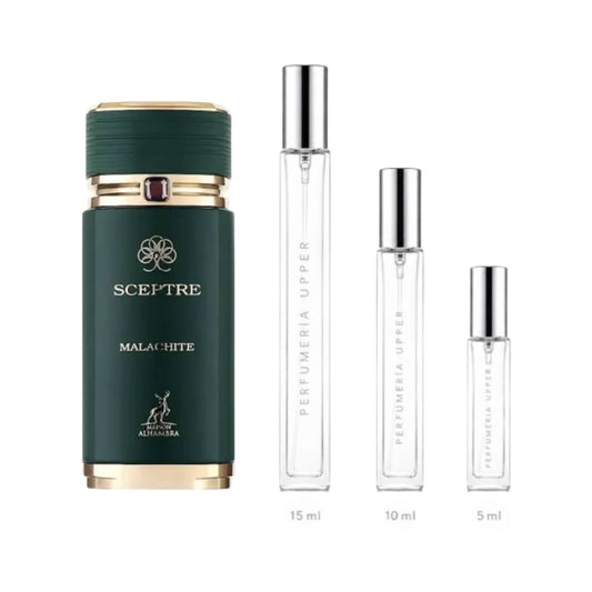 Maison Alhambra Sceptre Malachite EDP decant original unisex Perfumería Upper