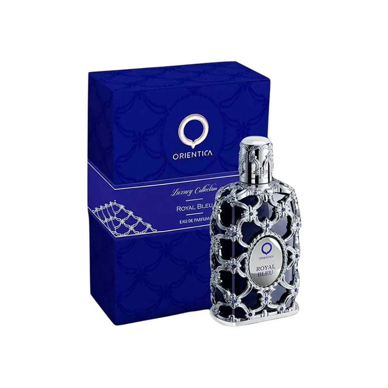 Orientica Royal Bleu Eau de Parfum caja original en Colombia