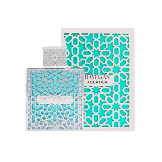 Rayhaan Aquatica EDP Hombre original caja del perfume
