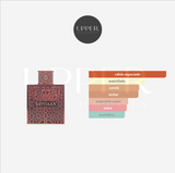 Notas olfativas de Rayhaan Crimson Eau De Parfum unisex con frutas rojas, pimienta rosa, vainilla y ámbar en Colombia