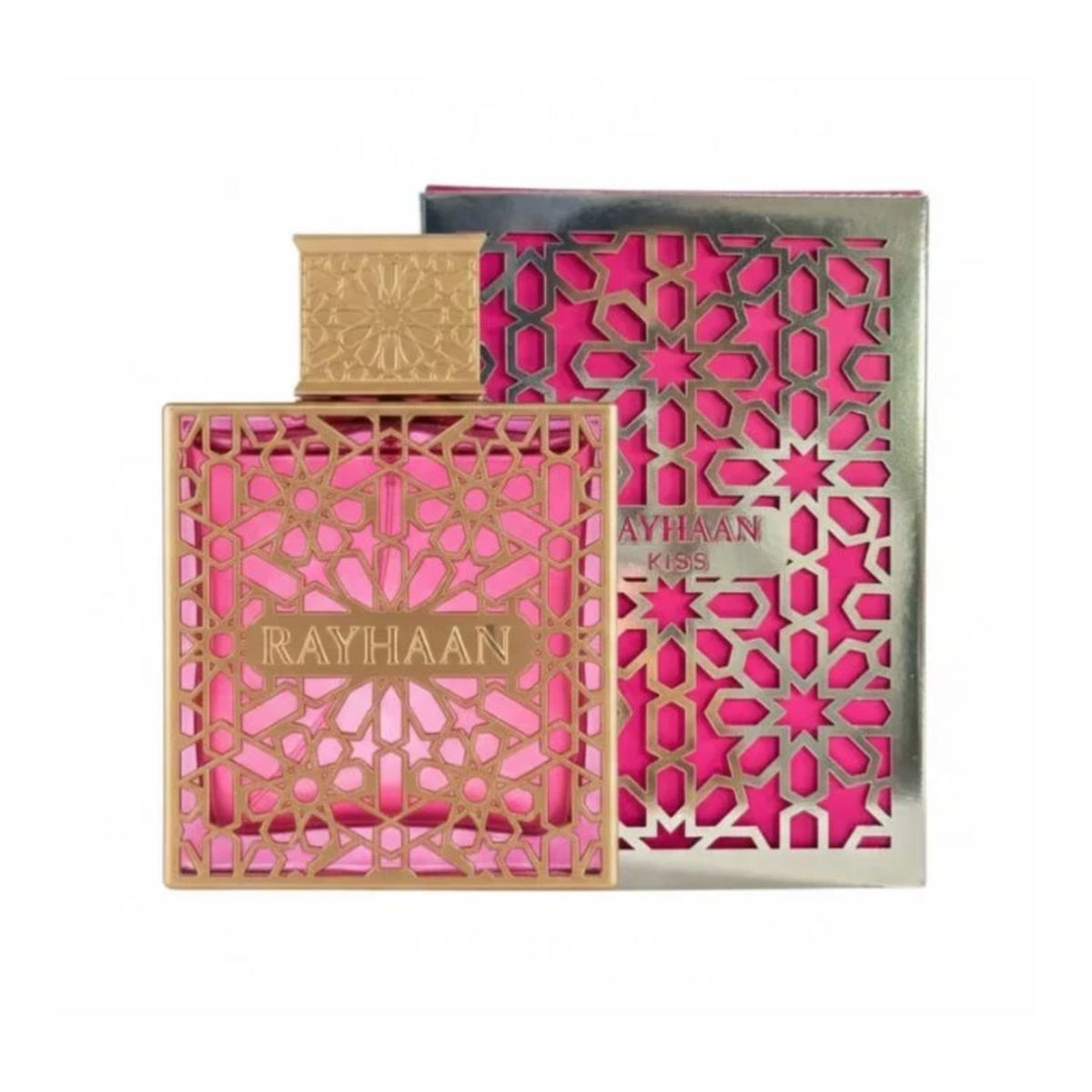 Rayhaan Kiss Mujer original caja del perfume
