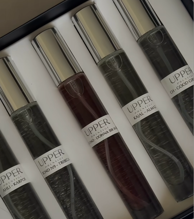 Set de decants enviado a Nicole Rivera La Suprema.