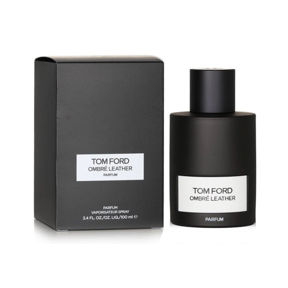 Caja original de Tom Ford Ombré Leather Parfum.