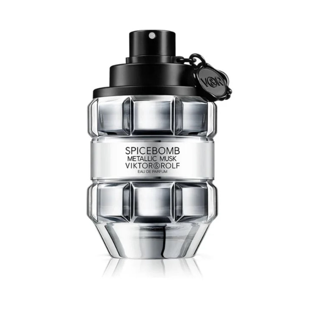 Viktor & Rolf Spicebomb Metallic Musk Hombre original frasco de perfume
