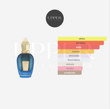 Notas olfativas de Xerjoff Torino24 Eau De Parfum unisex con mango, ciruela, flor de loto y almizcle en Colombia