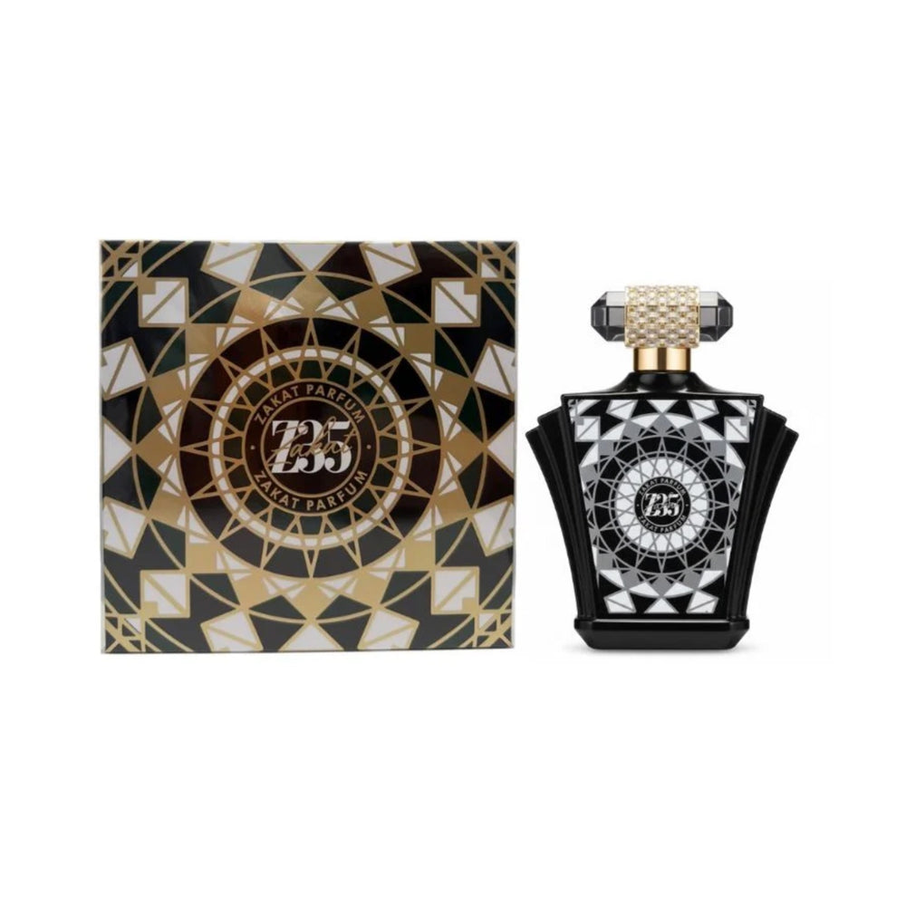 Caja original del perfume Zakat Z35 Eau de Parfum unisex.